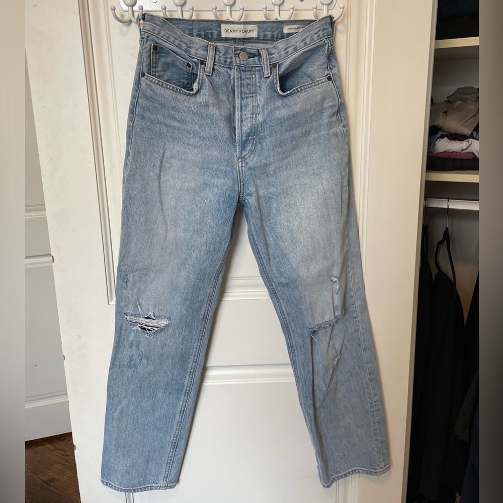 Aritzia Denim Forum Light Blue Jeans